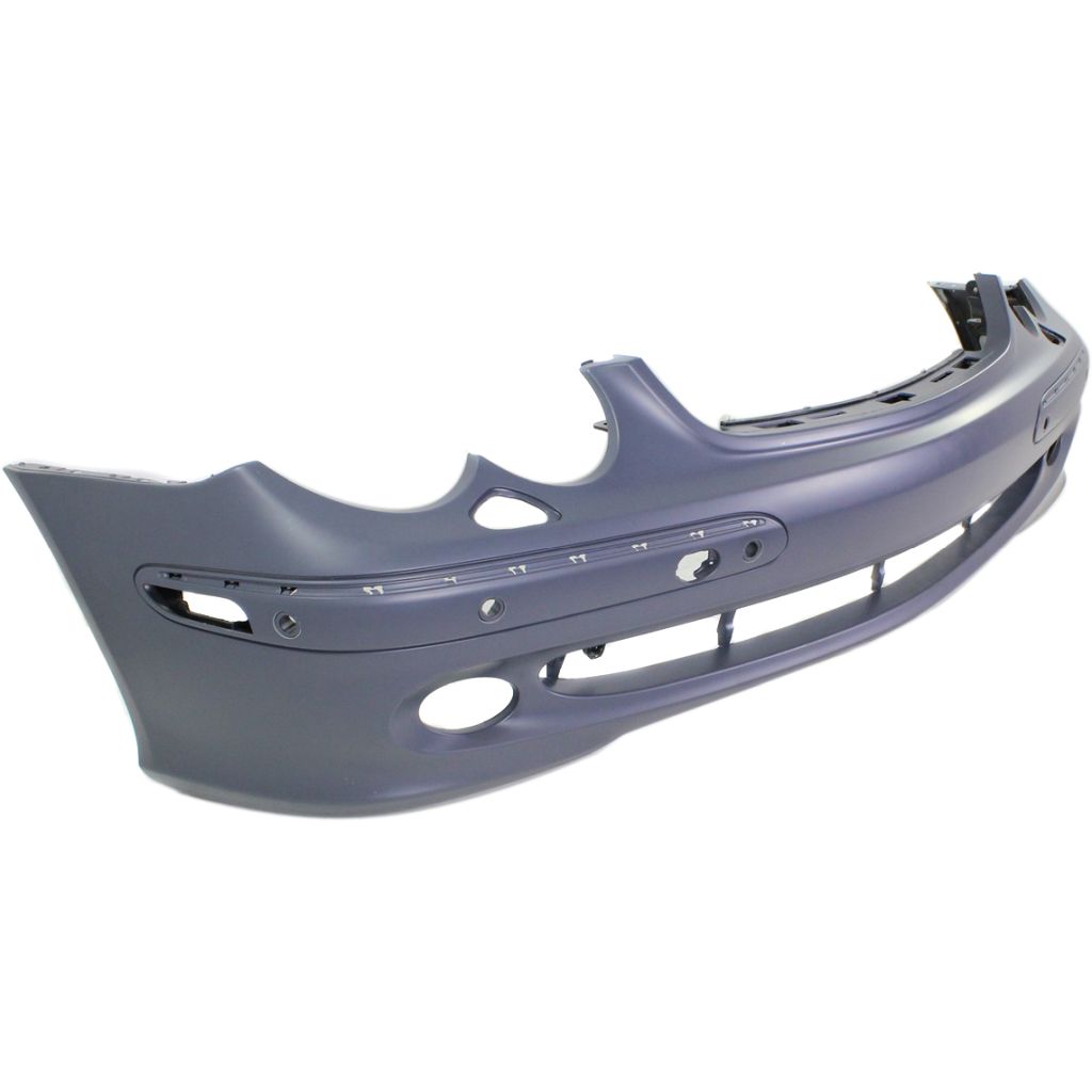 MERCEDES-BENZ CLK-CLASS (209) (EXC 03 CONV) FRONT BUMPER COVER PRIMED (W/WASHER(W/SENSOR)(W/O SPORT)(EXC CLK63) OEM#2098850725 2003-2005 PL#MB1000193