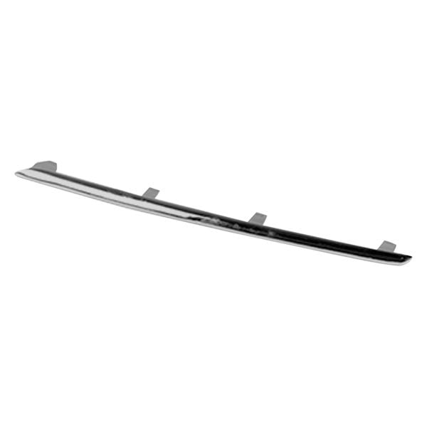 MERCEDES-BENZ E-CLASS HYBRID (E400) GRILLE COVER MOLDING UPPER LEFT (Driver Side) CHROME (W/CENTER GRILLE EMBLEM) OEM#2128852321 2014-2015 PL#MB1212100