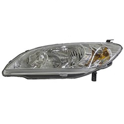 HONDA CIVIC HYBRID HEAD LAMP UNIT LEFT (Driver Side) **CAPA** OEM#33151S5AA51 2004-2005 PL#HO2502121C