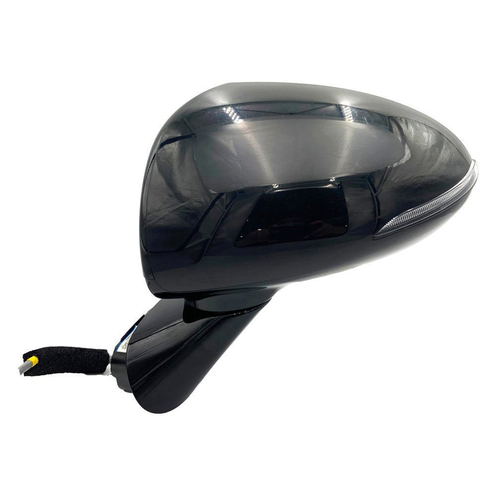 HYUNDAI SONATA DOOR MIRROR LEFT (Driver Side) PWR/HTD/SIGNAL (BLIND DETECT)(SEL PLUS/N LINE)(MATE BLACK) OEM#87610L0040 2020-2023 PL#HY1320273