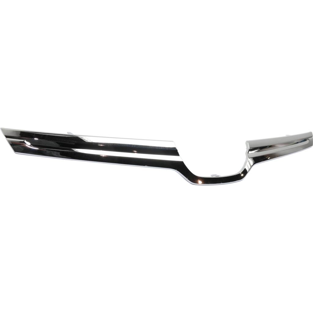 SUBARU XV CROSSTREK/CROSSTREK GRILLE CENTER LOWER MOLDING CHR**CAPA** OEM#91122FJ090 2016-2017 PL#SU1210102C