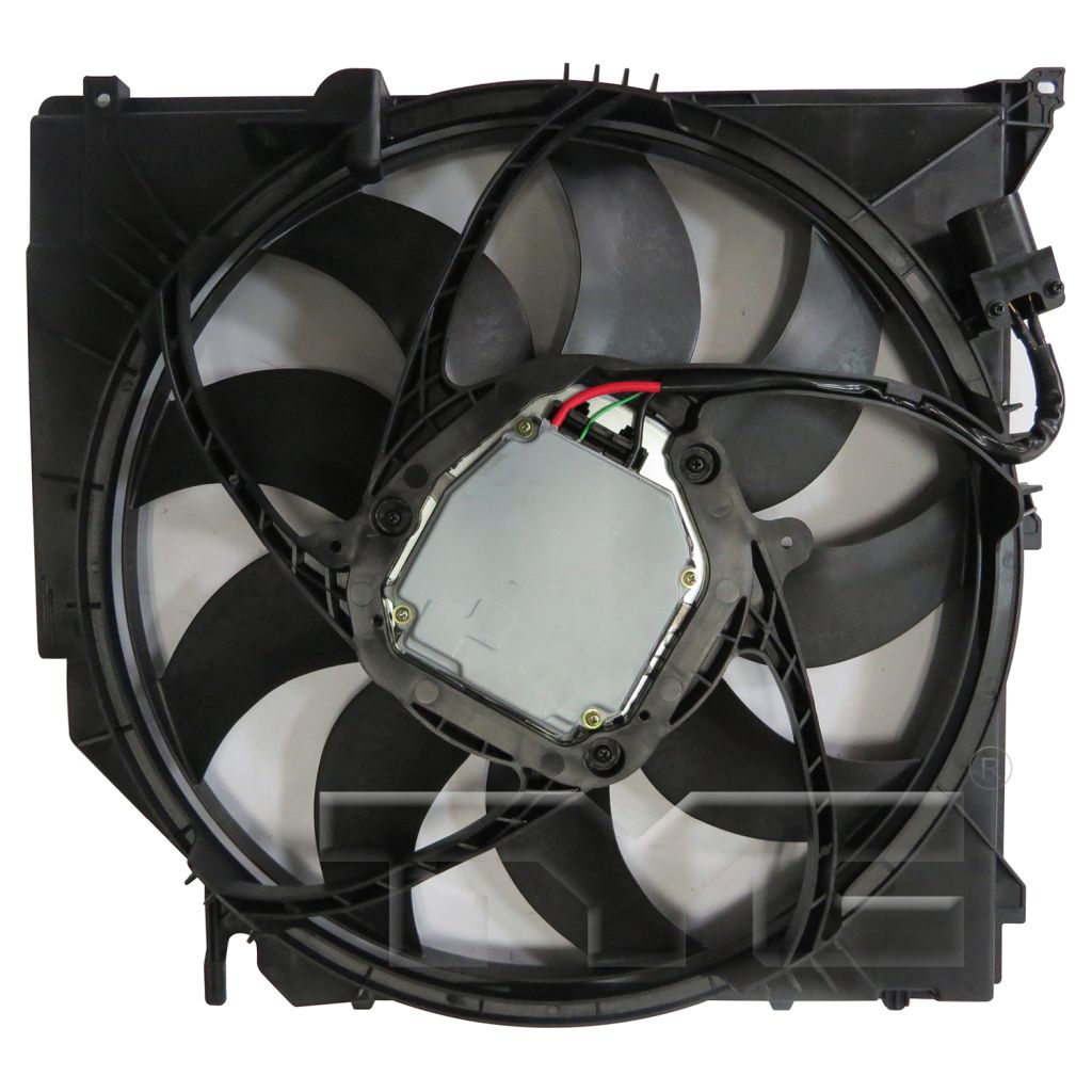 BMW BMW X3 RADIATOR FAN ASSY(SINGLE)(600 WATT) OEM#17113442089 2004-2010 PL#BM3115135