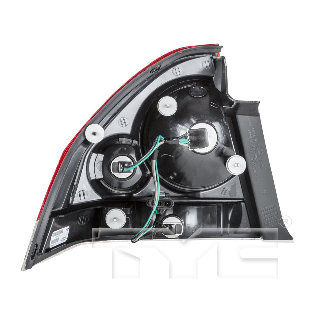 CHEVROLET IMPALA / IMPALA LIMITED (2pc T/L) TAIL LAMP ASSEMBLY RIGHT (Passenger Side) (W/WIRE HARNESS) OEM#25971598 2006-2016 PL#GM2801193