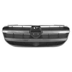NISSAN MAXIMA GRILLE SILVER/BLACK OEM#620705Y700 2002-2003 PL#NI1200201