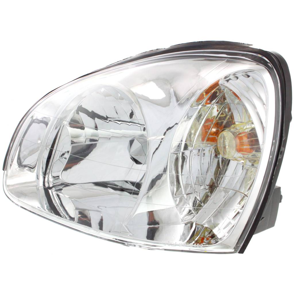 HYUNDAI SANTA FE HEAD LAMP ASSEMBLY LEFT (Driver Side) (FROM:3/3/03 To 7/14/03) OEM#9210126250 2003-2004 PL#HY2502129