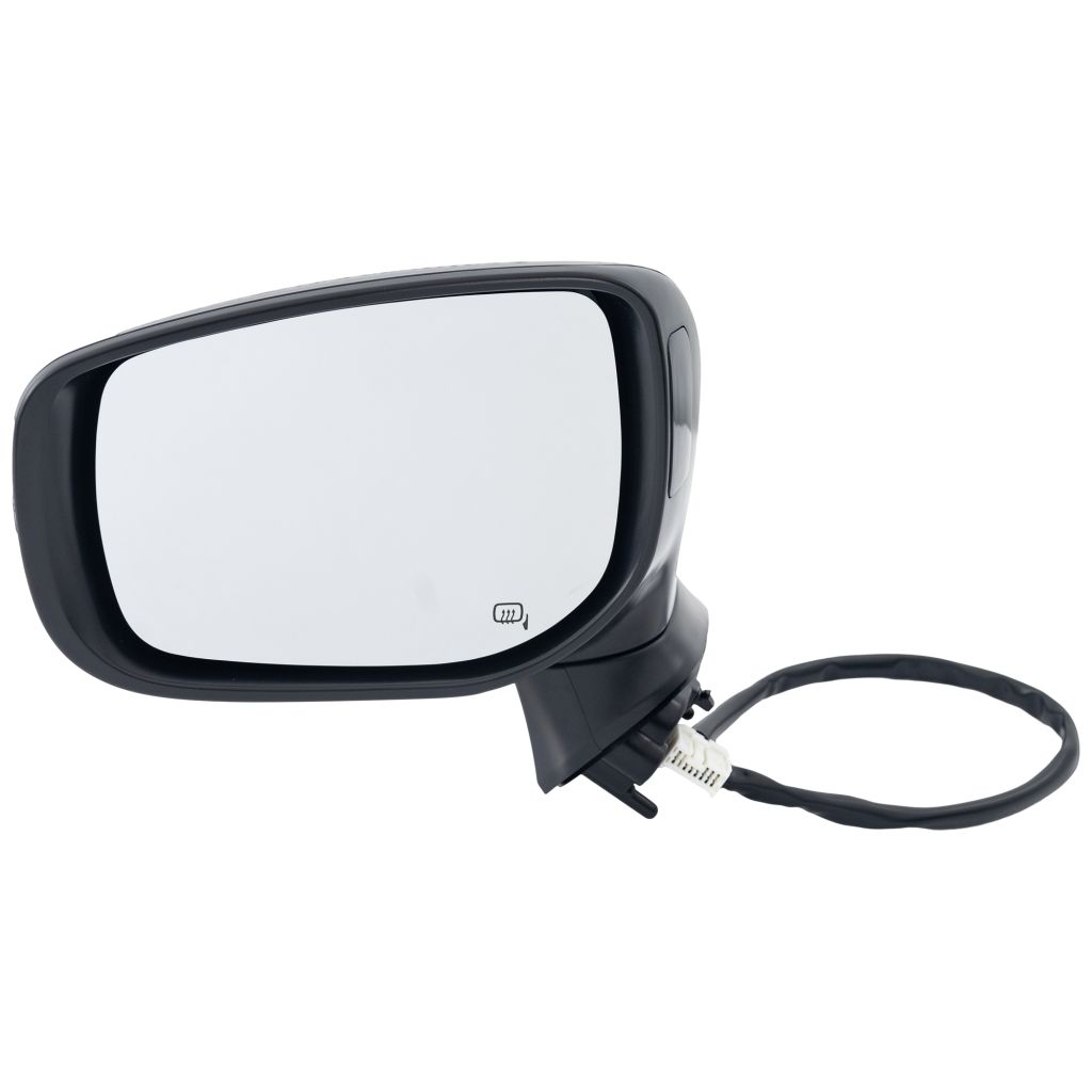 SUBARU IMPREZA WAGON DOOR MIRROR LEFT (Driver Side) PWR/HTD (WO/SIGNAL)(W/BSD)(PTM&TEX) OEM#91036FL04B-PFM 2017-2023 PL#SU1320157