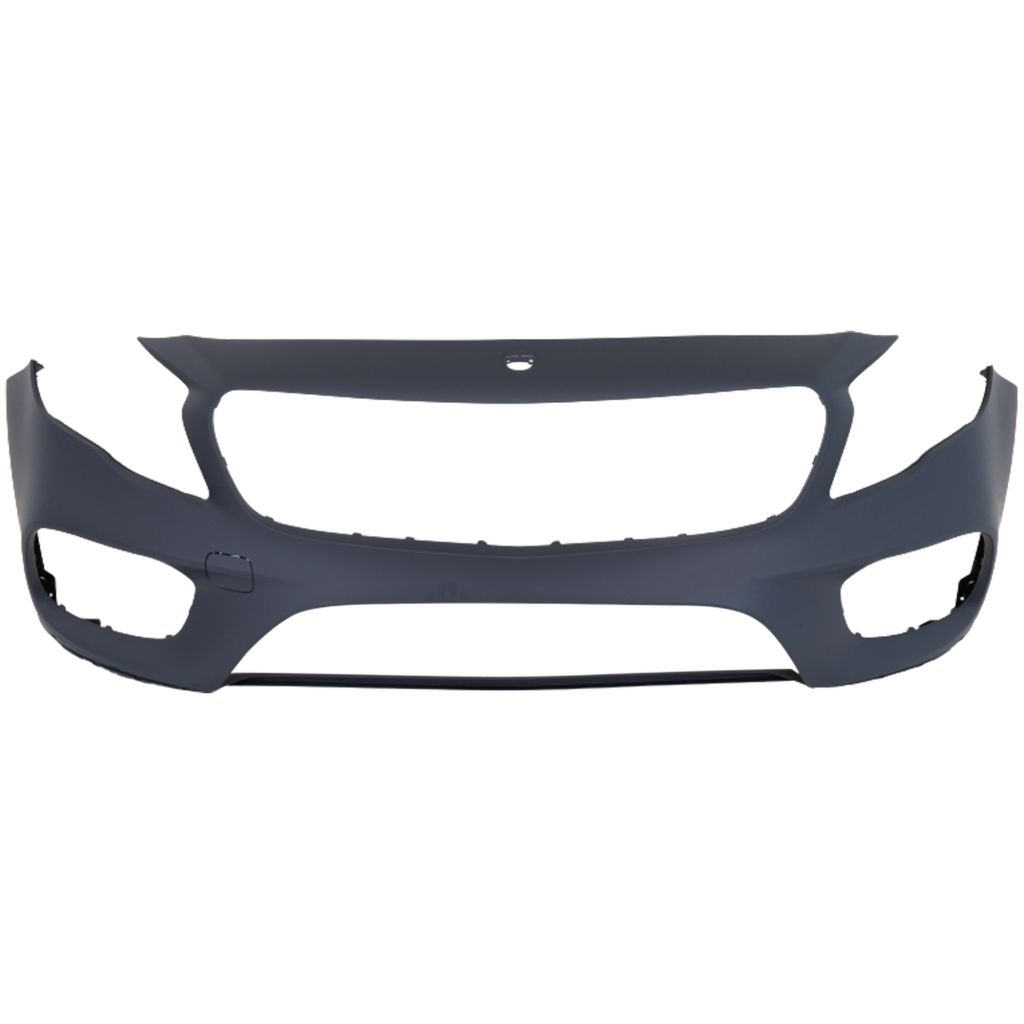 MERCEDES-BENZ GLA-CLASS FRONT BUMPER COVER PRIMED (GLA250 W/AMG)(WO/SENSOR)(W/CAMERA) OEM#15688096019999 2018-2020 PL#MB1000580