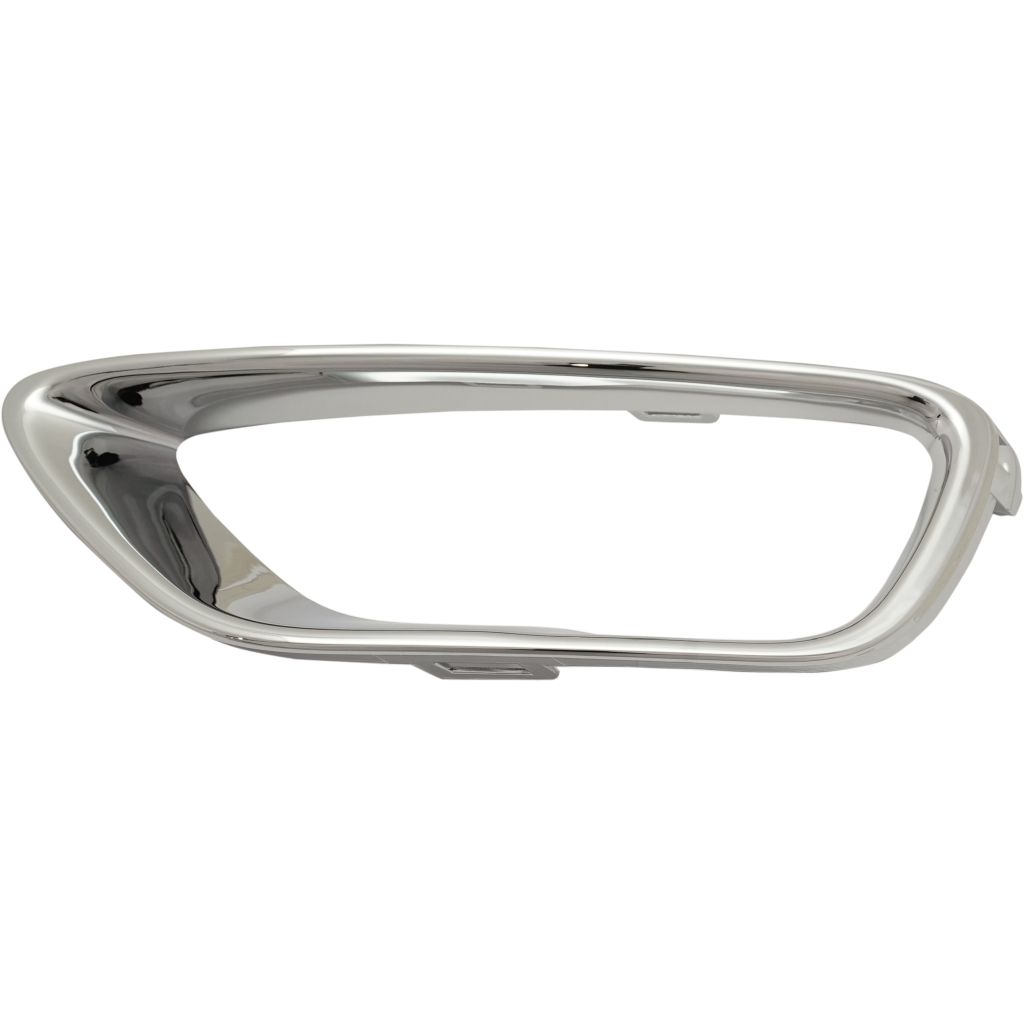 JEEPVEHICLE GRAND CHEROKEE / GRAND CHEROKEE WK FOG LAMP BEZEL LEFT (Driver Side) CHROME (LAREDO/LTD/OVERLAND/TRAILHAWK) OEM#5ZM55SZ0AA 2017-2021 PL#CH1038200