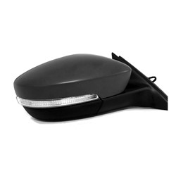 VOLKSWAGEN PASSAT DOOR MIRROR RIGHT (Passenger Side) PWR/HTD/SIGNAL (WO/MEMORY) OEM#561857508R9B9-PFM 2013-2015 PL#VW1321144