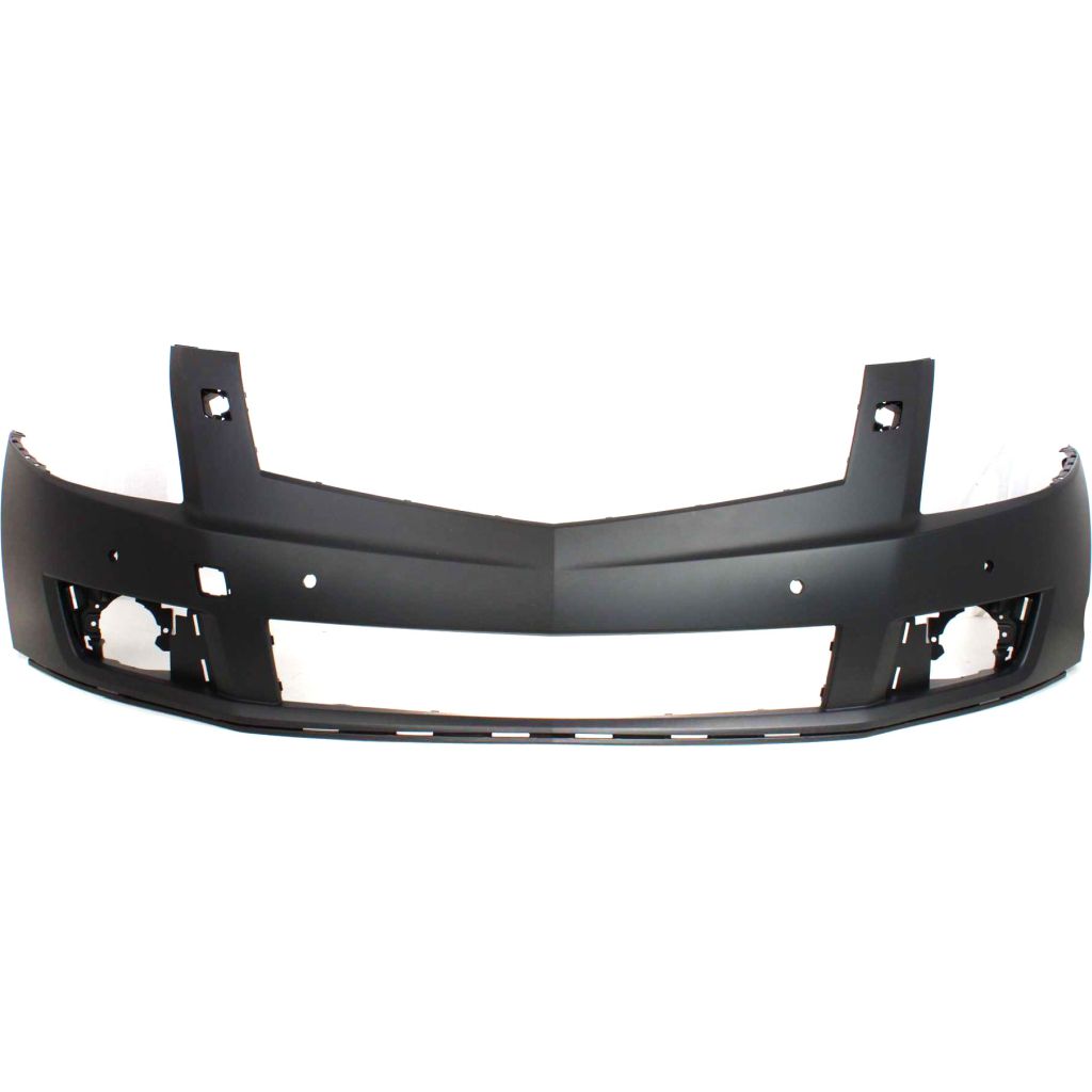 CADILLAC SRX FRONT BUMPER COVER PRIMED UPPER (W/WASHER)(W/SENSOR)**CAPA** OEM#20847178 2010-2012 PL#GM1000914C