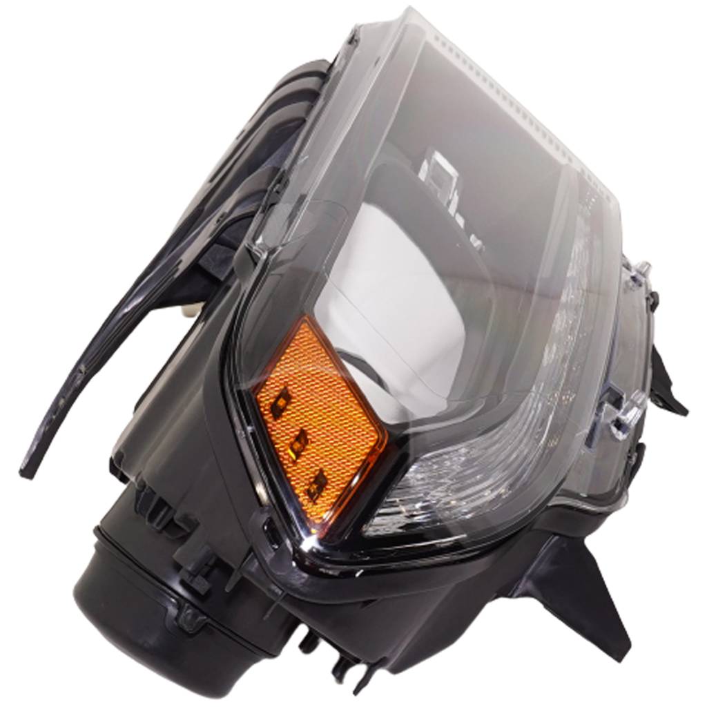 DODGE TRUCKS & VANS DURANGO HEAD LAMP ASSY RIGHT (Passenger Side) (HALOGEN W/LED DRL)(BLACK TRIM) OEM#68299130AH 2016-2020 PL#CH2503305