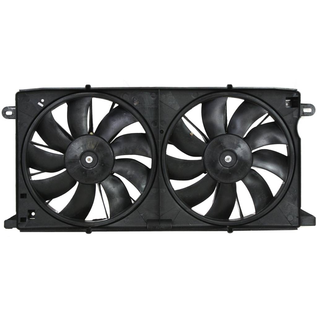 OLDSMOBILE AURORA RADIATOR & A/C FAN ASSY (4.0L-V8)(DUAL FAN) OEM#12494766-PFM 2001-2003 PL#GM3115186