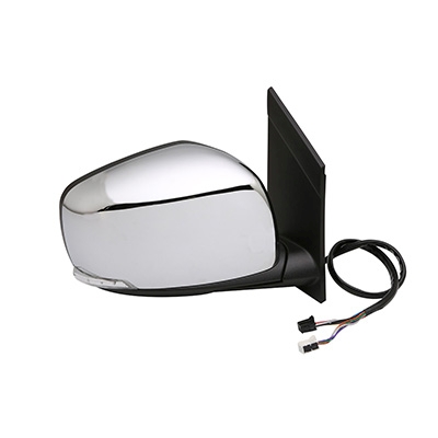 DODGE TRUCKS & VANS GRAND CARAVAN DOOR MIRROR RIGHT (Passenger Side) PWR/HTD/SIGNAL/PWR-FOLD (WO/SIDE OBJECT)(CHR CVR) OEM#5113350AN (P) 2008-2016 PL#CH1321386