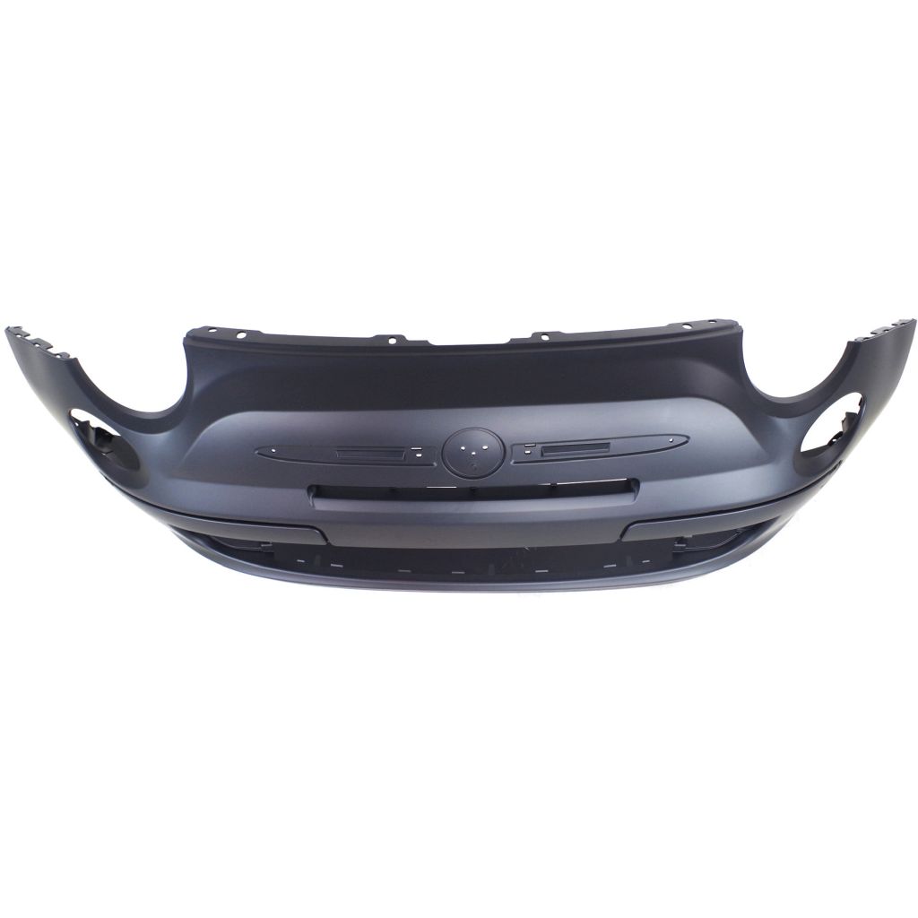 FIAT 500 2DOORS (FIAT) FRONT BUMPER COVER PRIMED (LOUNGE)(W/FOG)((W/CHR MLDG) OEM#1RZ55TZZAB 2012-2017 PL#FI1000103