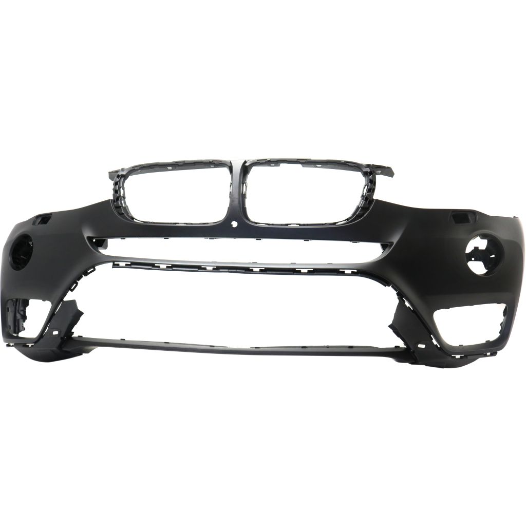 BMW BMW X3 FRONT BUMPER COVER PRM(W/HALOGEN FOG)(W/SENSOR)(W/CAMERA)(WO/M PKG)**CAPA** OEM#51117389902 2015-2017 PL#BM1000350C