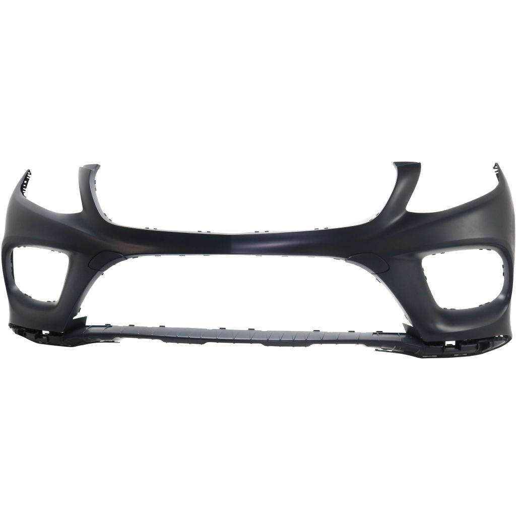 MERCEDES-BENZ GLE-CLASS SUV (166) FRONT BUMPER COVER PRIMED (W/SPORT PKG)(WO/ACTIVE PK ASSIST)(EXC GLE63) OEM#16688515389999 2016-2019 PL#MB1000497
