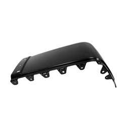 GM TRUCKS & VANS SILVERADO/PU 1500 (CHEVY) REAR BUMPER END CAP LEFT (Driver Side) BLACK (WO/SENSOR)**CAPA** OEM#20965924 2007-2013 PL#GM1104151C