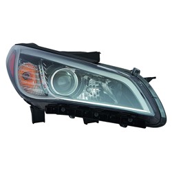 HYUNDAI SONATA HEAD LAMP ASSEMBLY RIGHT (Passenger Side) (HALOGEN)(EXC SE/ECO)(LED DRL IN BMPER) **CAPA** OEM#92102C2000 2015-2017 PL#HY2503183C