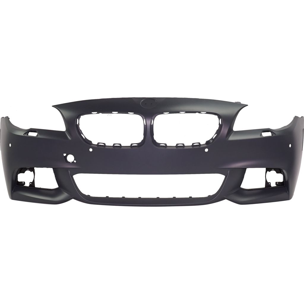 BMW BMW 5 SERIES (SEDAN) FRONT BUMPER COVER PRIMED (W/SENSOR)(WO/SIDE CAMERA)( M PKG) OEM#51118048671 2011-2013 PL#BM1000255