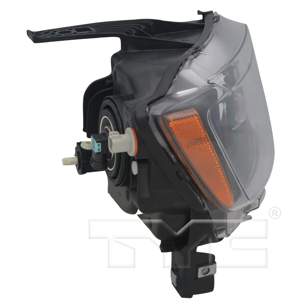 JEEP COMPASS HEAD LAMP ASSEMBLY RIGHT (Passenger Side) (WO/PROJECTOR)(BLK BEZEL) **CAPA** OEM#68171214AB 2013-2017 PL#CH2503246C