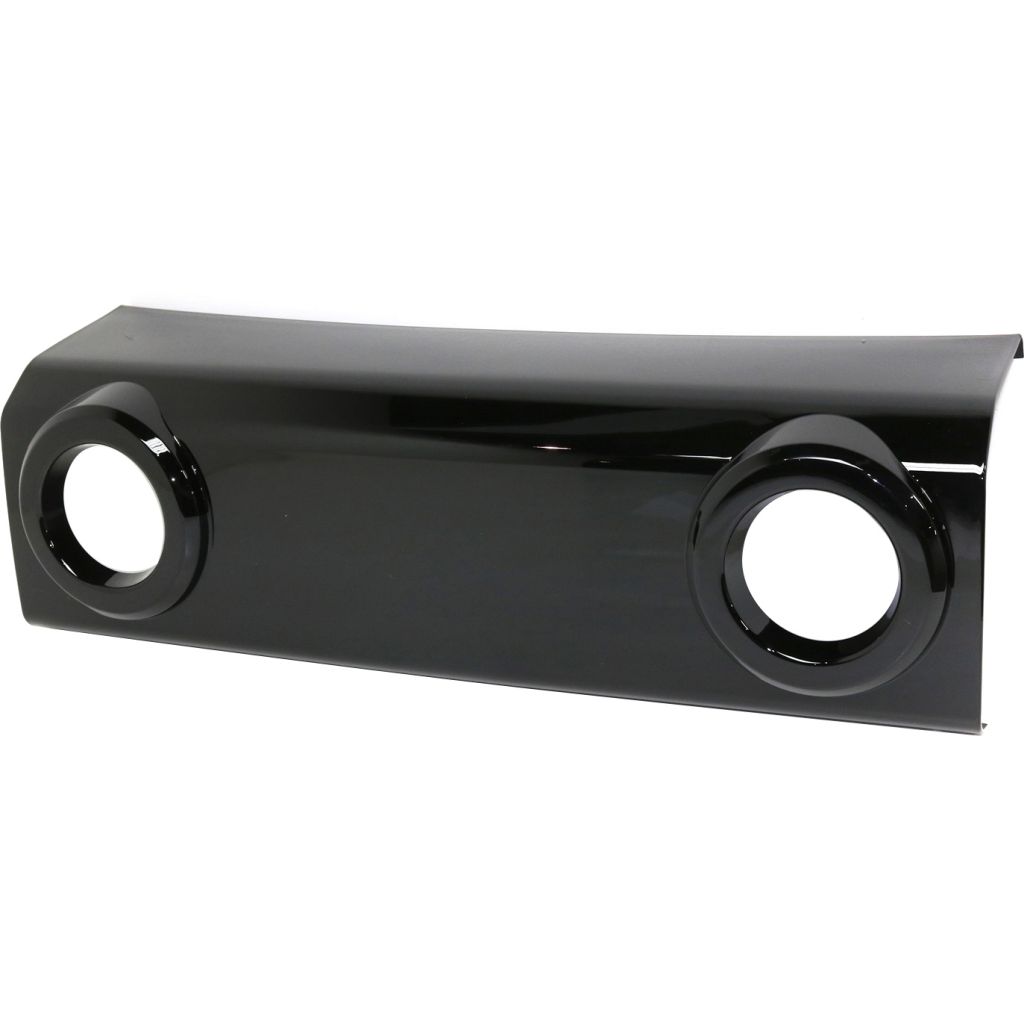 JEEPVEHICLE WRANGLER (JK) (USE 1131471)FRONT BUMPER CENTER COVER PAD PTD-BLACK (FOR STD BMP W/FOG) OEM#1ML27DX8AA 2007-2018 PL#CH1044118