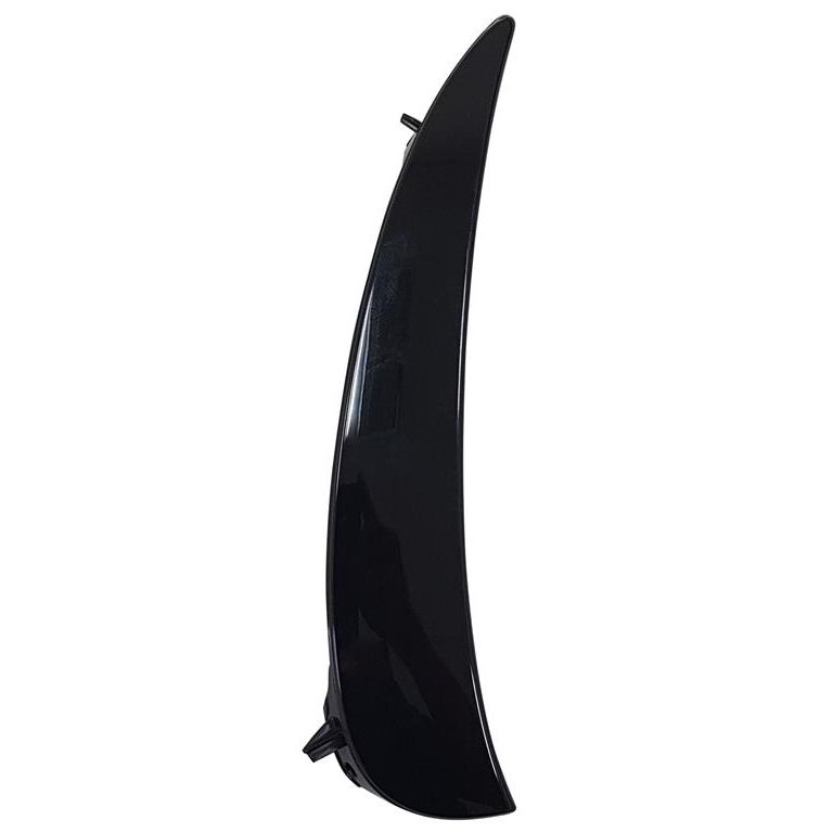 MERCEDES-BENZ E-CLASS COUPE (238) FRONT BUMPER OUTER MLDG RIGHT (Passenger Side) GLOSS-BLACK (E450 W/AMG) OEM#2138856406 2021-2023 PL#MB1047183