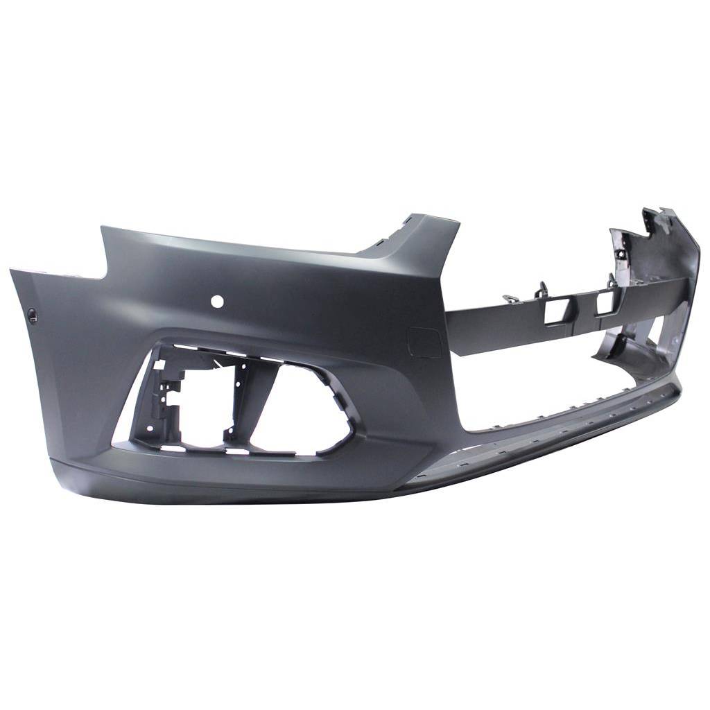 AUDI A5 CABRIO FRONT BUMPER COVER PRIMED (WO/WASHER)(W/PK SENSOR)(W/AUTO PARK)(WO/S-LINE) **CAPA** OEM#8W6807065BGRU 2019 PL#AU1000281C