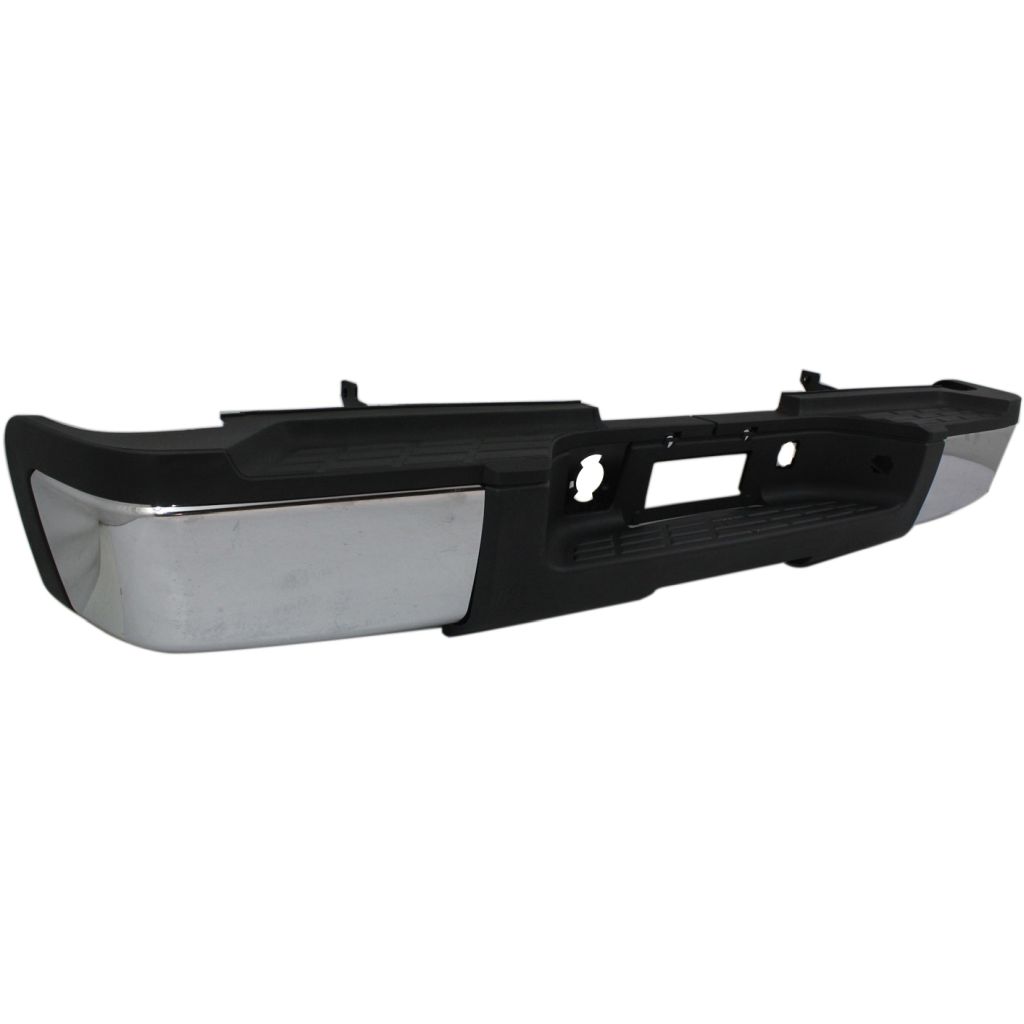 GM TRUCKS & VANS SILVERADO/PU 2500/3500 (CHEVY) STEP BUMPER ASSEMBLY CHROME (DUAL REAR WHEEL) (WO/SENSOR) OEM#22792255 2011-2014 PL#GM1103166