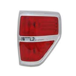 FORD TRUCKS & VANS FORD/PU F150 (EXC SVT RAPTOR) TAIL LAMP UNIT RIGHT (Passenger Side) (STYLESIDE)(CHROME TRIM)**CAPA** OEM#BL3Z13404B 2009-2014 PL#FO2819143C