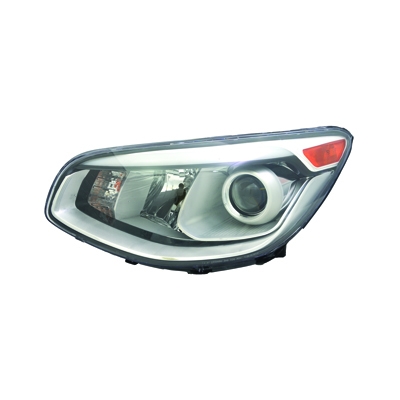 KIA SOUL HEAD LAMP ASSY LEFT (Driver Side) (HALOGEN)(W/ PROJECTOR) OEM#92101B2050 2014-2016 PL#KI2502168