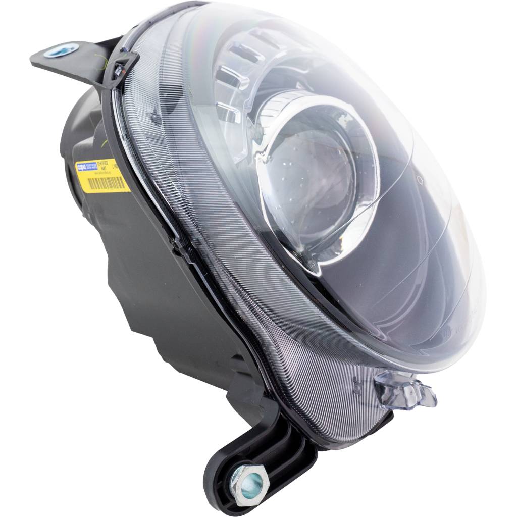 FIAT 500 2DOORS (FIAT) HEAD LAMP ASSY LEFT (Driver Side) (BLACK BEZEL)(PROJECTOR)**CAPA** OEM#68172231AC 2012-2018 PL#FI2502101C
