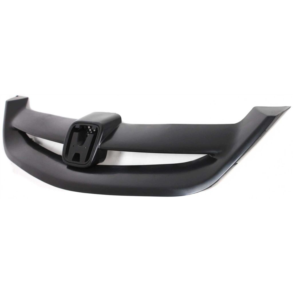 HONDA CIVIC COUPE GRILLE BLACK (W/O GRILLE SUPPORT) OEM#71121S5PA01ZC 2001-2003 PL#HO1200153