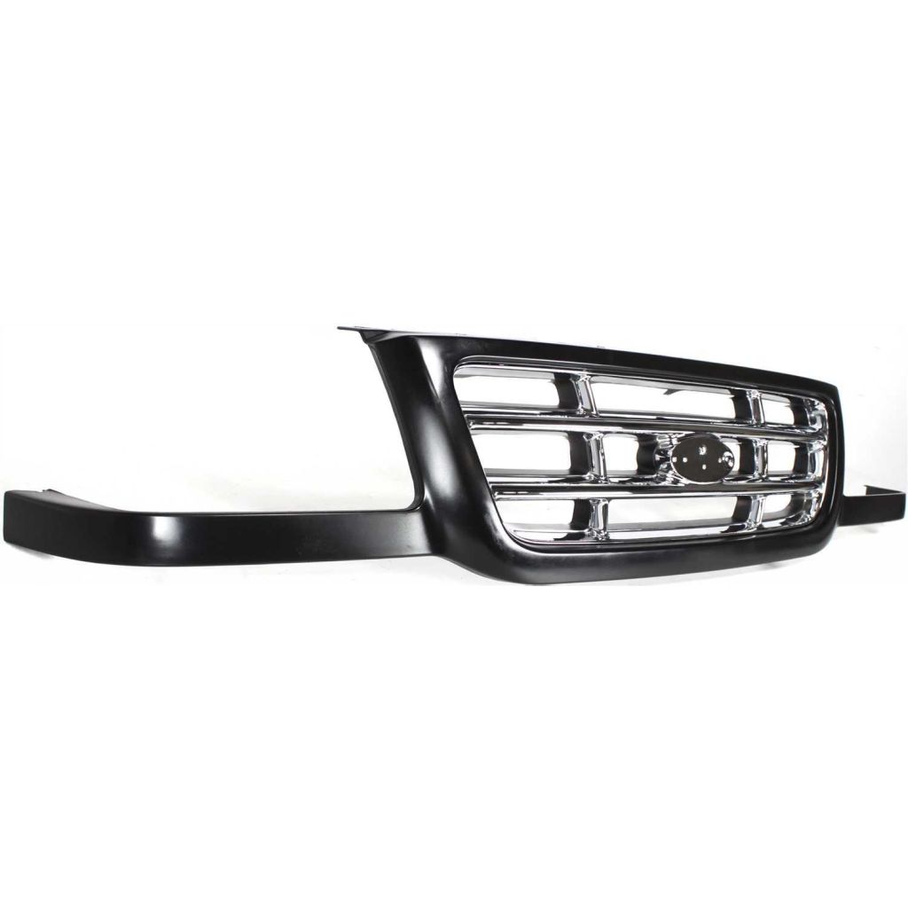 FORD TRUCKS & VANS RANGER GRILLE PTD/CHROME ( 2 horizontal & 2 vetical bars) OEM#3L5Z8200CA 2001-2003 PL#FO1200394