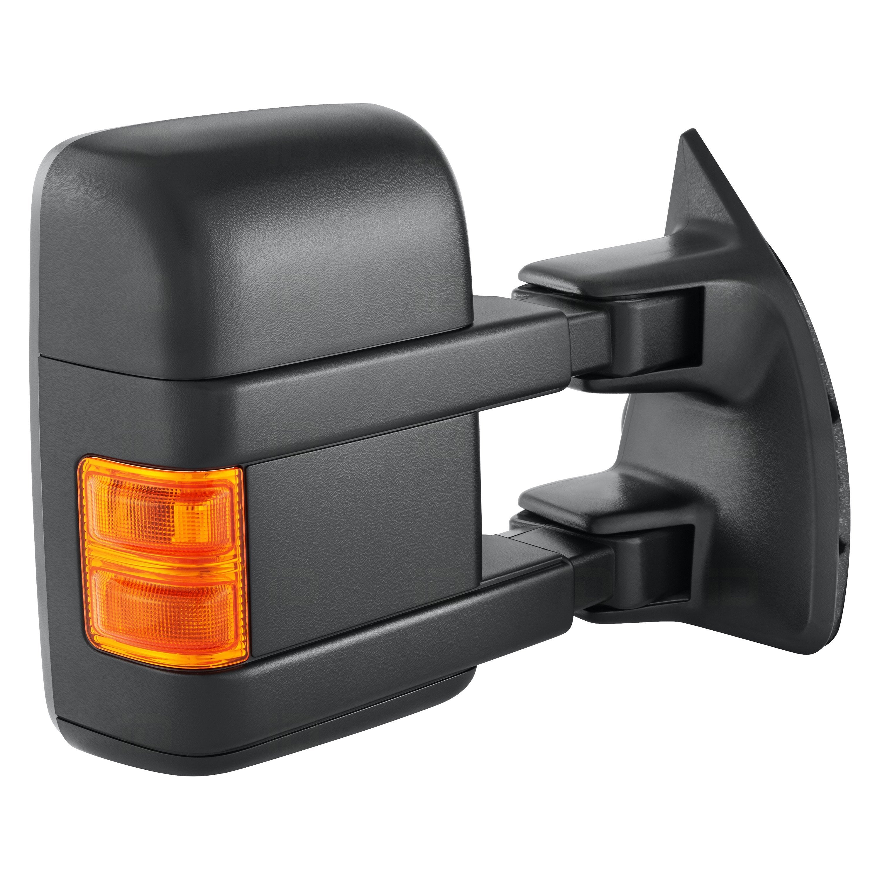 FORD TRUCKS & VANS FORD/PU (F250/350/450/550) Super Duty DOOR MIRROR RIGHT (Passenger Side) PWR/HTD/SIGNAL/MEMORY (MANUAL TELESCOPING)(BLK)(TOW TYPE) OEM#7C3Z17682EB (P) 2008-2010 PL#FO1321356