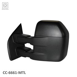 FORD TRUCKS & VANS FORD/PU (F150) DOOR MIRROR LEFT (Driver Side) MANUAL (WO/SIGNAL)(TOW TYPE)(TXT CVR) OEM#FL3Z17683AB (P) 2015-2018 PL#FO1320515