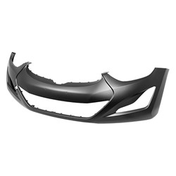 HYUNDAI ELANTRA SEDAN FRONT BUMPER COVER PRIMED (KOREA)(W/TOW CVR) **CAPA** OEM#865113X800 2014-2016 PL#HY1000204C