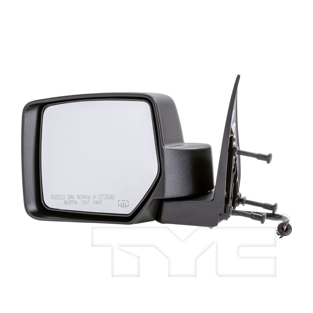 JEEP LIBERTY DOOR MIRROR LEFT (Driver Side) POWER/HEATED (WO/MEMORY)( FOLD-AWAY)8H5P OEM#68067153AC 2008-2012 PL#CH1320371