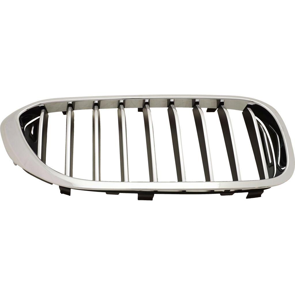 BMW BMW 5 SERIES (SEDAN) GRILLE RIGHT (Passenger Side) CHROME/BLACK (WO/M PKG)(WO/NIGHT VISION)(WO/LUXURY) OEM#51137383520 2017-2020 PL#BM1200295