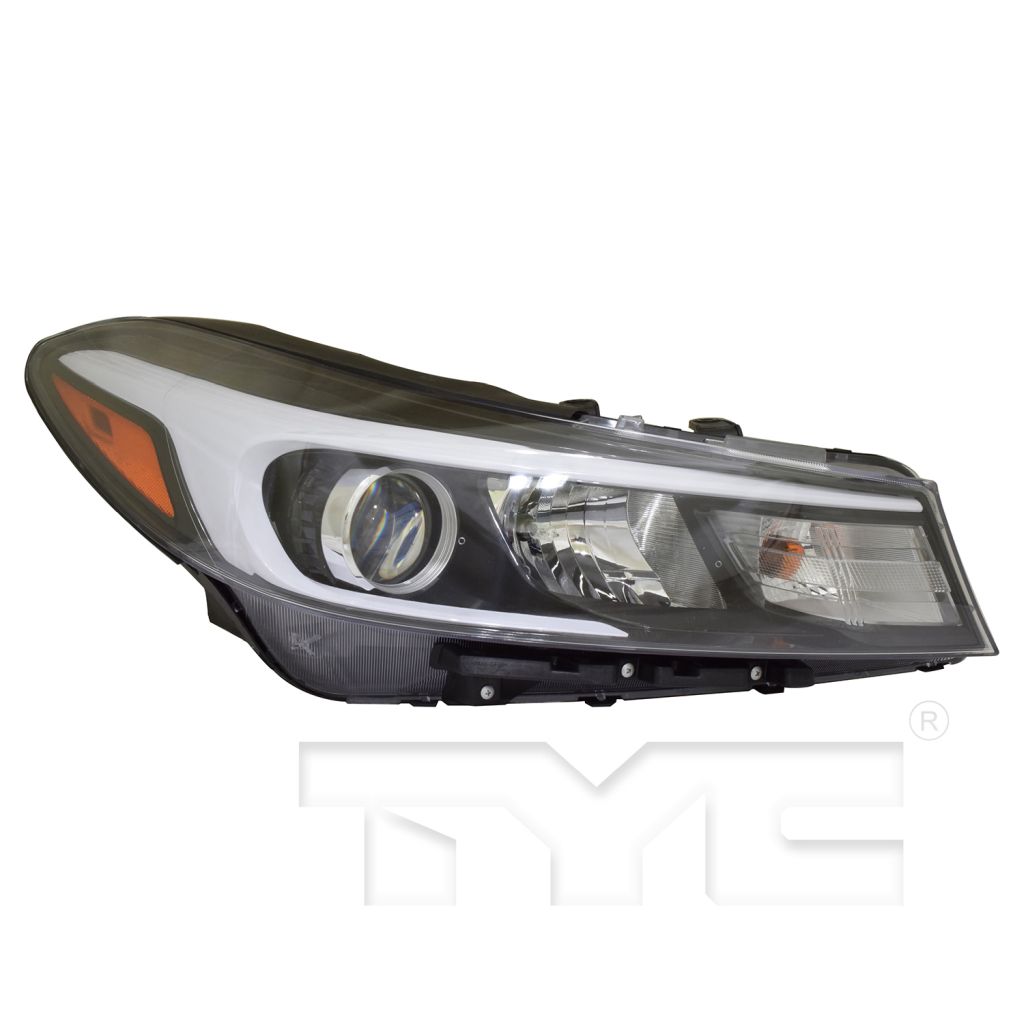 KIA FORTE5 HATCHBACK HEAD LAMP ASSEMBLY RIGHT (Passenger Side) (HALOGEN)(WO/LED POSITION LAMP) OEM#92102B0700 2017-2018 PL#KI2503201
