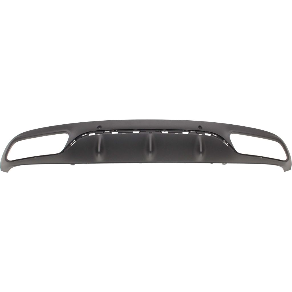 MERCEDES-BENZ C-CLASS COUPE REAR BUMPER LOWER VALANCE TXT-BLACK (C63) OEM#2058859138 2017-2018 PL#MB1195125