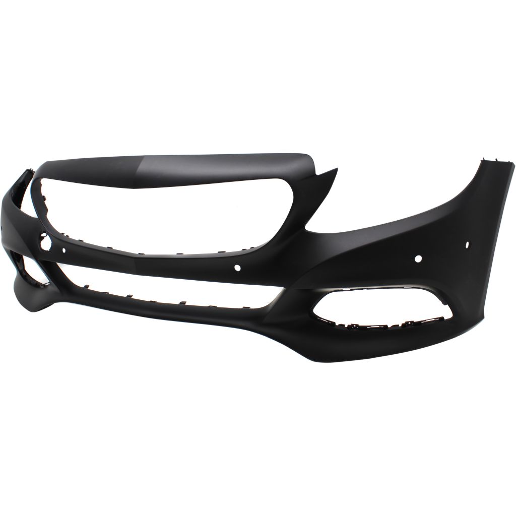 MERCEDES-BENZ C-CLASS CONV FRONT BUMPER COVER PRIMED (C300 WO/SPORT) W/SENSOR W/SURROUND VIEW**CAPA** OEM#2058802040649999 2017-2018 PL#MB1000511C