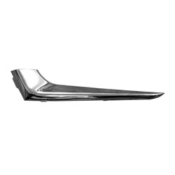 CHEVROLET MALIBU (NEW) FRONT BUMPER GRILLE INSERT RIGHT (Passenger Side) (CHR)(1LT/2LT/PREMIER) OEM#23478374 2016-2018 PL#GM1039197