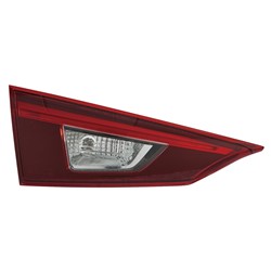 MAZDA MAZDA3 BACK-UP LAMP ASSEMBLY LEFT (Driver Side) (SEDAN)(W/LED)(SMOKE) OEM#B45B513G0C 2014 PL#MA2802111