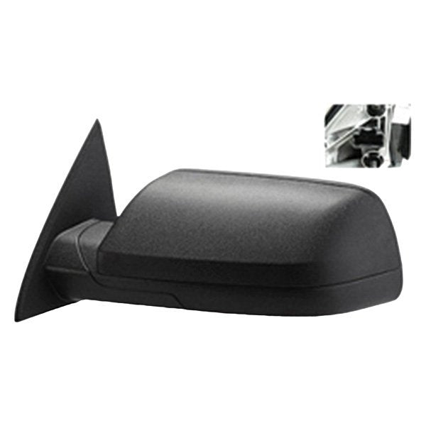 FORD TRUCKS & VANS FLEX DOOR MIRROR LEFT (Driver Side) PWR/NON-HTD (WO/PUDDLE LAMP)(TEXT CVR) OEM#8A8Z17683AA-PFM 2009-2012 PL#FO1320358