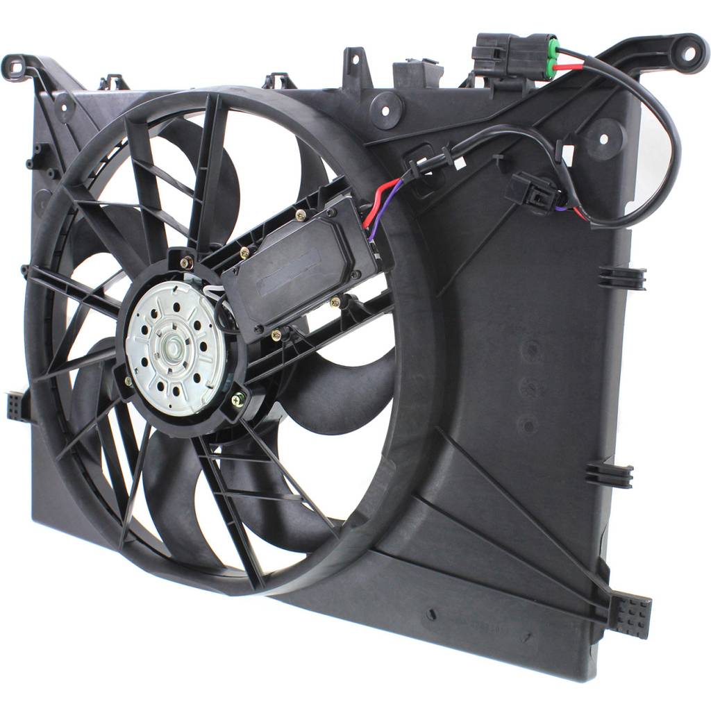 VOLVO VOLVO V70/V70 XC/XC70 RADIATOR & A/C FAN ASSY (Electric)(SINGLE FAN) OEM#306805474 2001-2003 PL#VO3115109