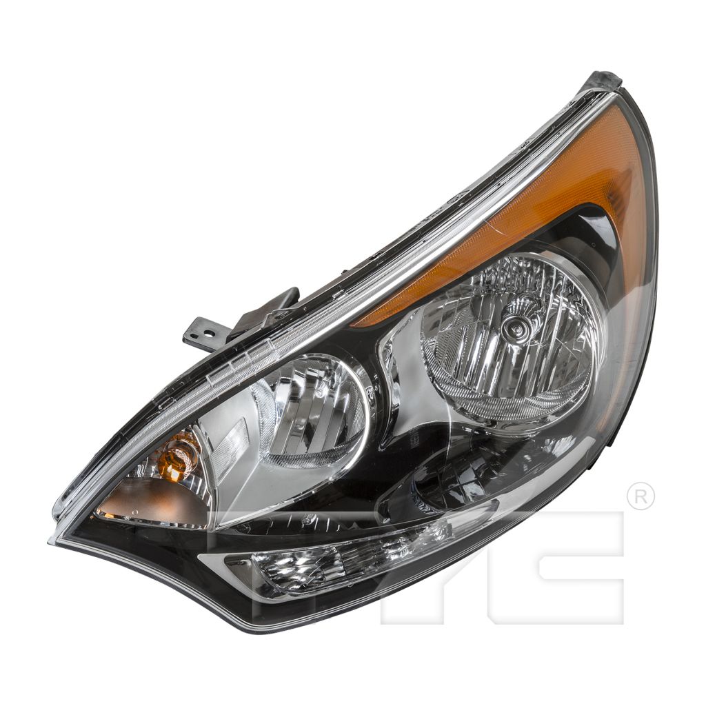 KIA RIO5 HATCHBACK HEAD LAMP ASSY LEFT (Driver Side) (WO/LED) OEM#921011W340 2012-2017 PL#KI2502154