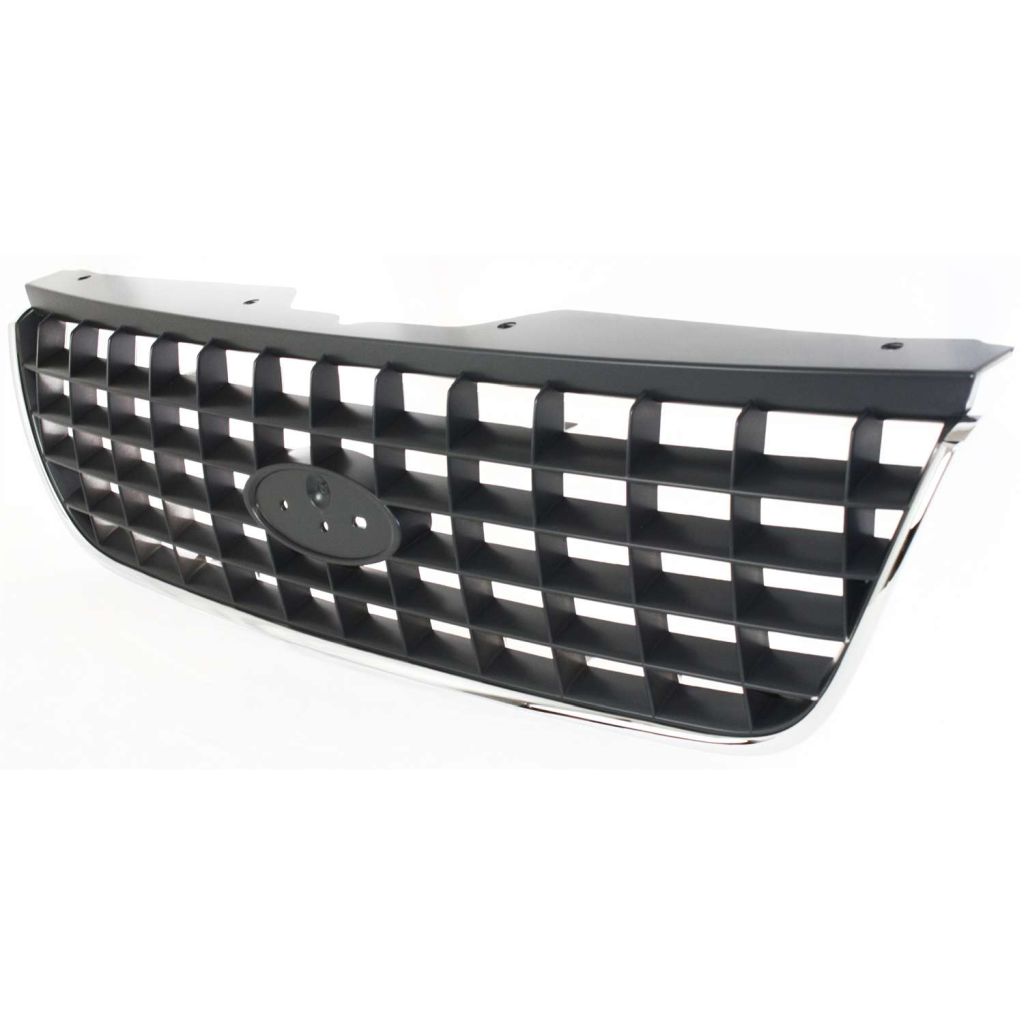 FORD TRUCKS & VANS EXPLORER GRILLE CHROME/GRAY (XLS/XLS Sport/XLT/XLT Sport) OEM#1L2Z8200AAB 2002 PL#FO1200396