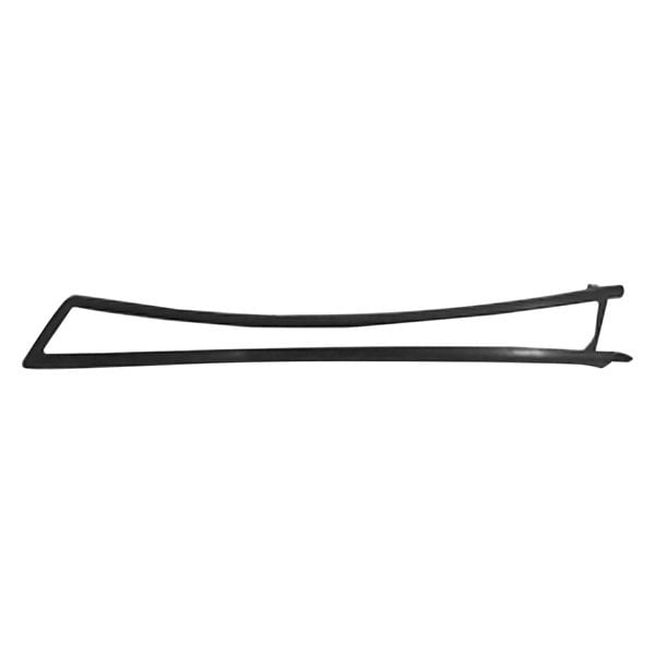 VOLKSWAGEN PASSAT FRONT BUMPER STRIP OUTER RIGHT (Passenger Side) BLACK (P/LAMP BEZEL) OEM#3C0807718CGRU 2006-2010 PL#VW1059101