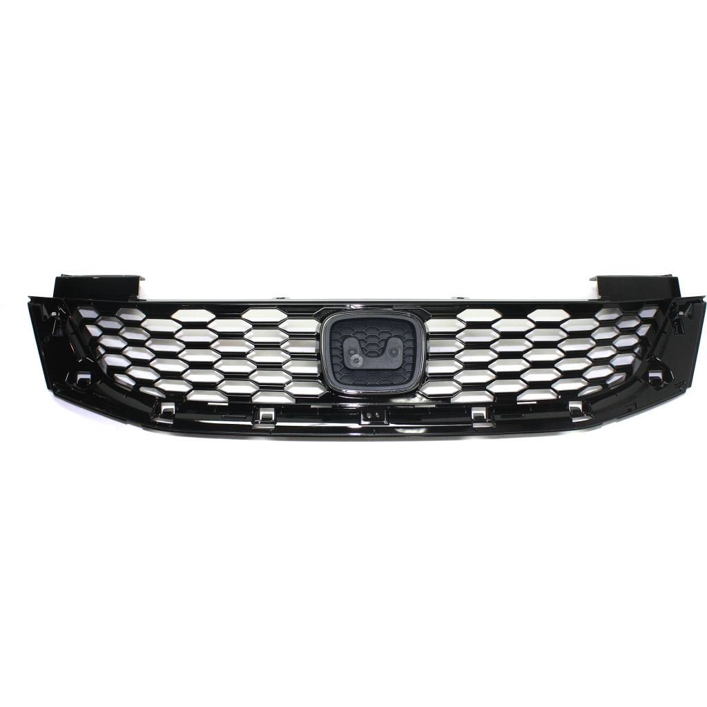 HONDA ACCORD COUPE GRILLE BLACK **CAPA** OEM#71121T3LA01 2013-2015 PL#HO1200217C