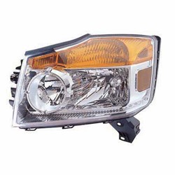 NISSAN ARMADA HEAD LAMP ASSY LEFT (Driver Side) OEM#260609GA0B 2008-2015 PL#NI2502175